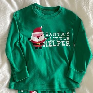 Size 4 years Santa’s little helper pjs